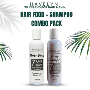 Havelyn Hair Food Oil and Hair Shampoo Bundle